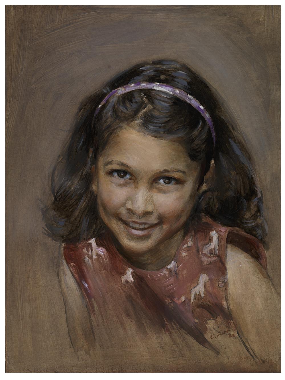 Portrait of Orla 2020 by Christian Furr